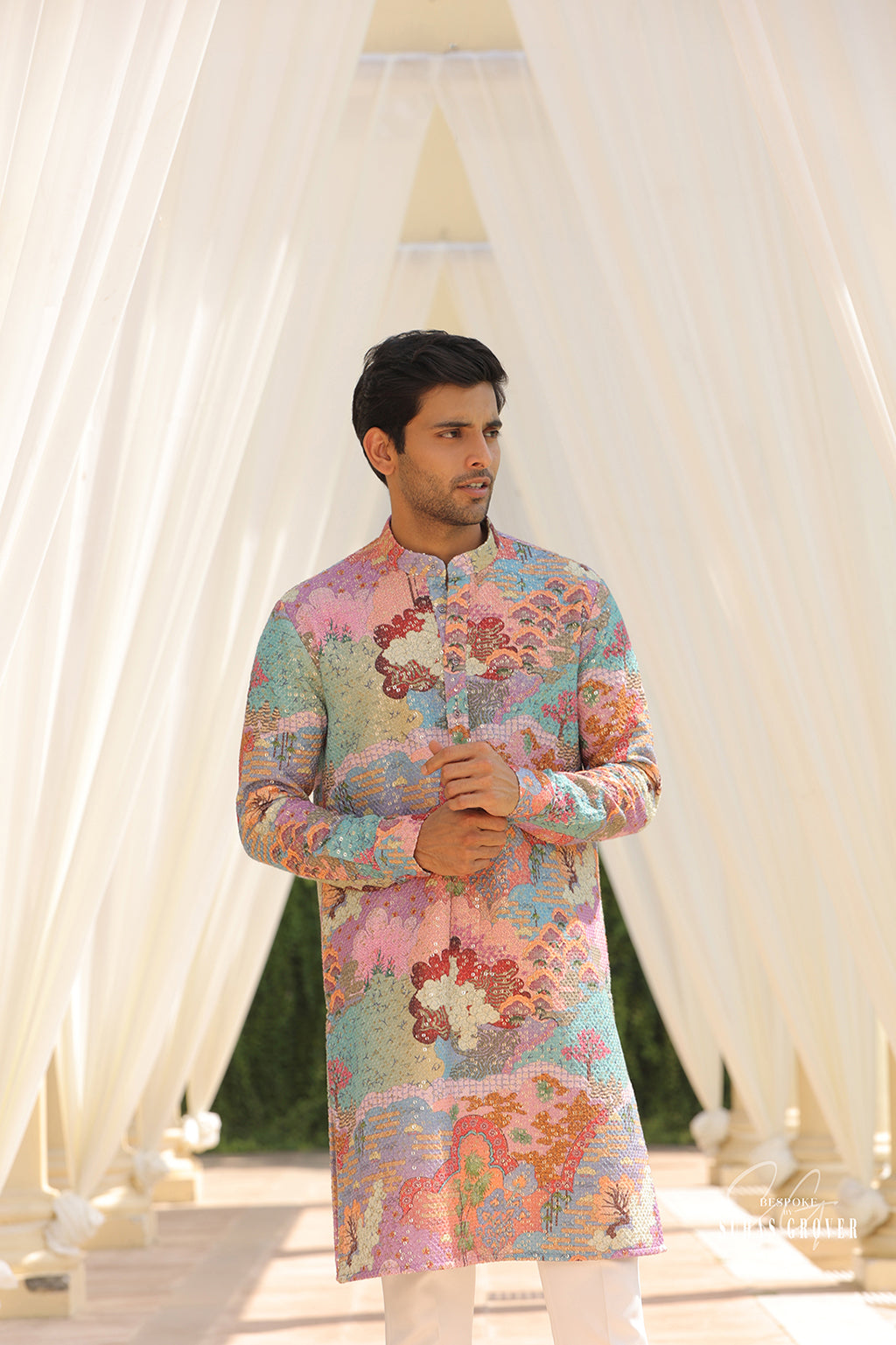 MULTI COLOURED KURTA SET